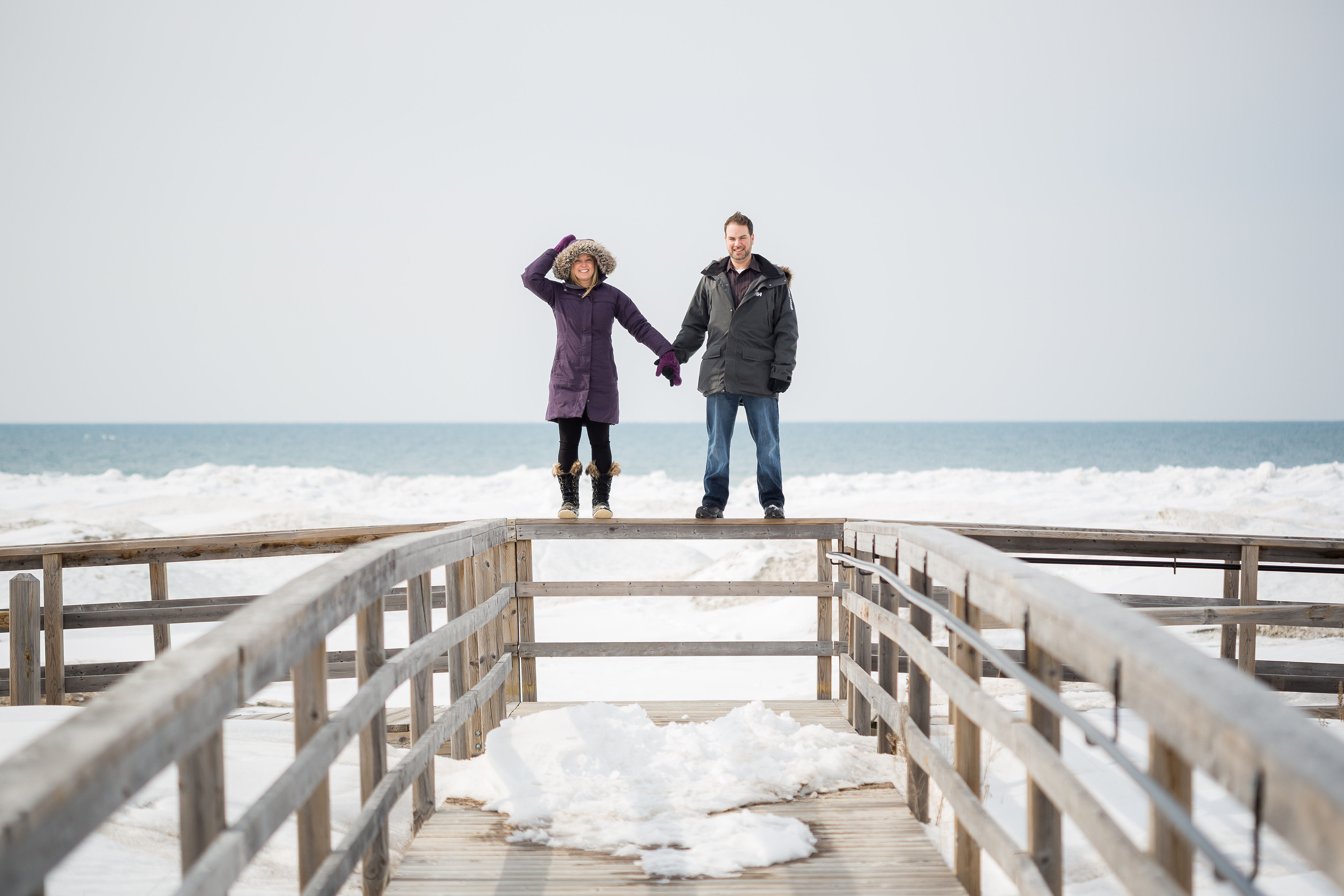 Tiny Wedding Photographers – Emily & Phil – Georgian Bay Engagement